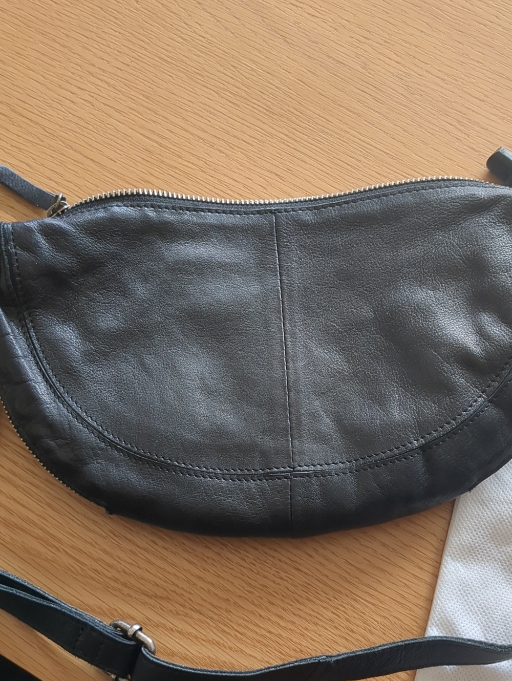 Crosby Latico Crossbody Leather Black Bag - Picture 12 of 14